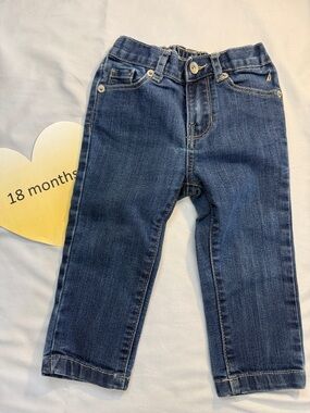 Nautica - Toddler straight cut denim  jeans. Size 18 months